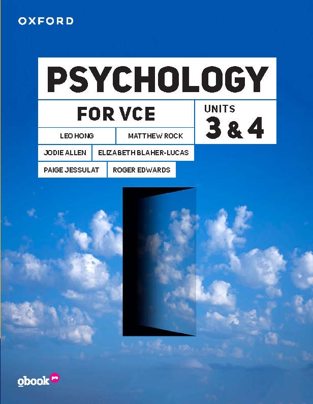 Psychology for VCE | Units 3 & 4