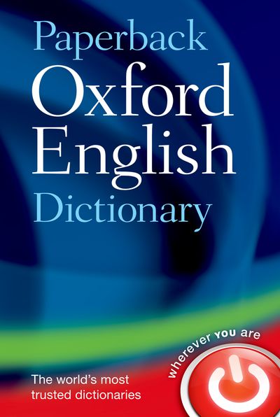 Paperback Oxford English Dictionary 7E