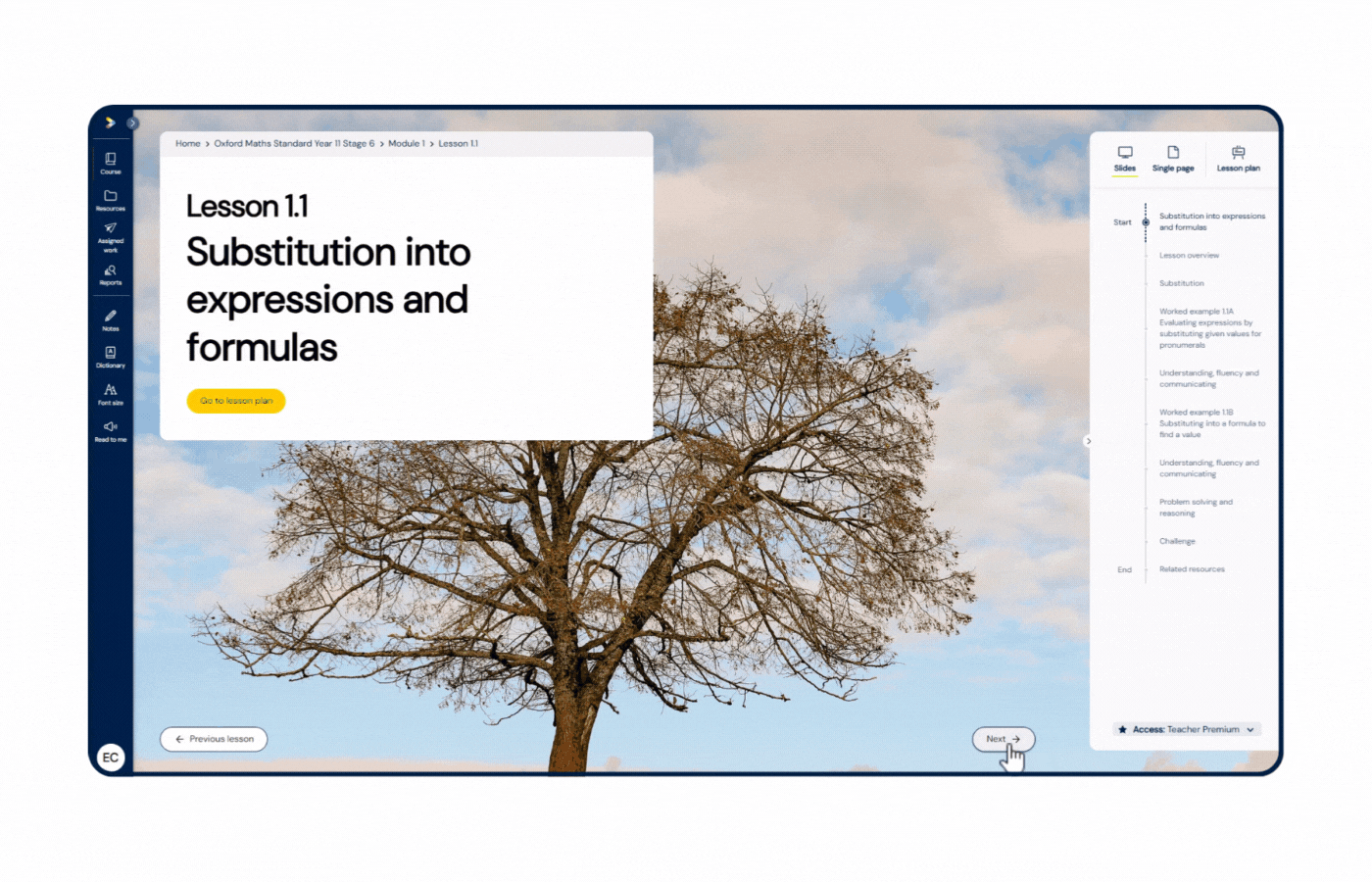 Oxford Digital content chunking