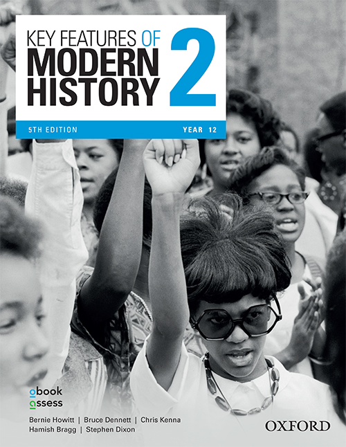 Key Features of Modern History 2 Year 12 Student book + obook assess