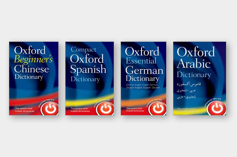 What are the different types of Oxford dictionaries?