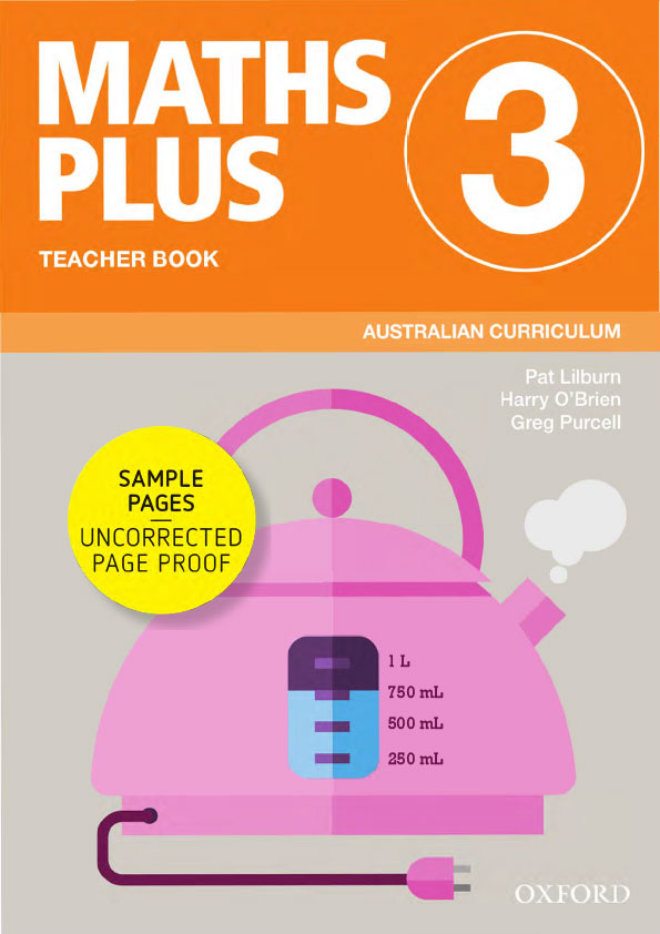 Maths Plus AC Teacher Book sample pages