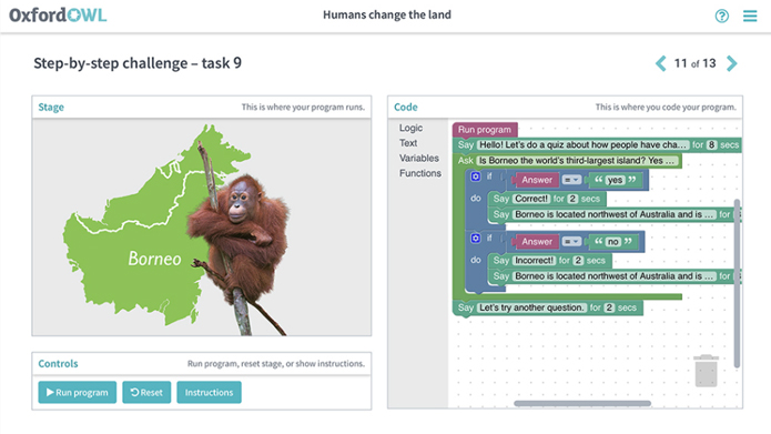 Atlas+ for Australian Schools Student Dashboard