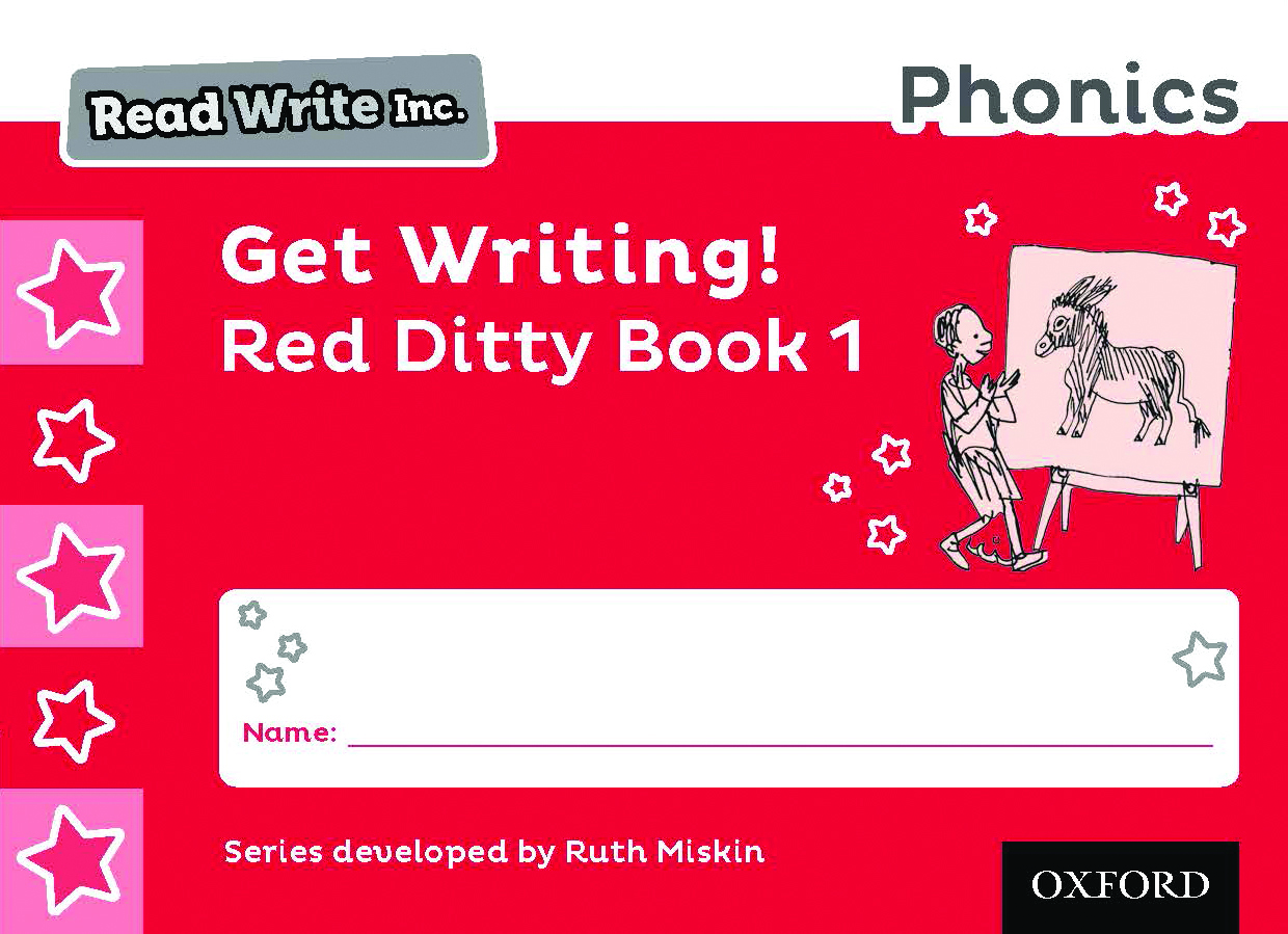 Get Writing Red Ditty Books 1–5 Pack of 15