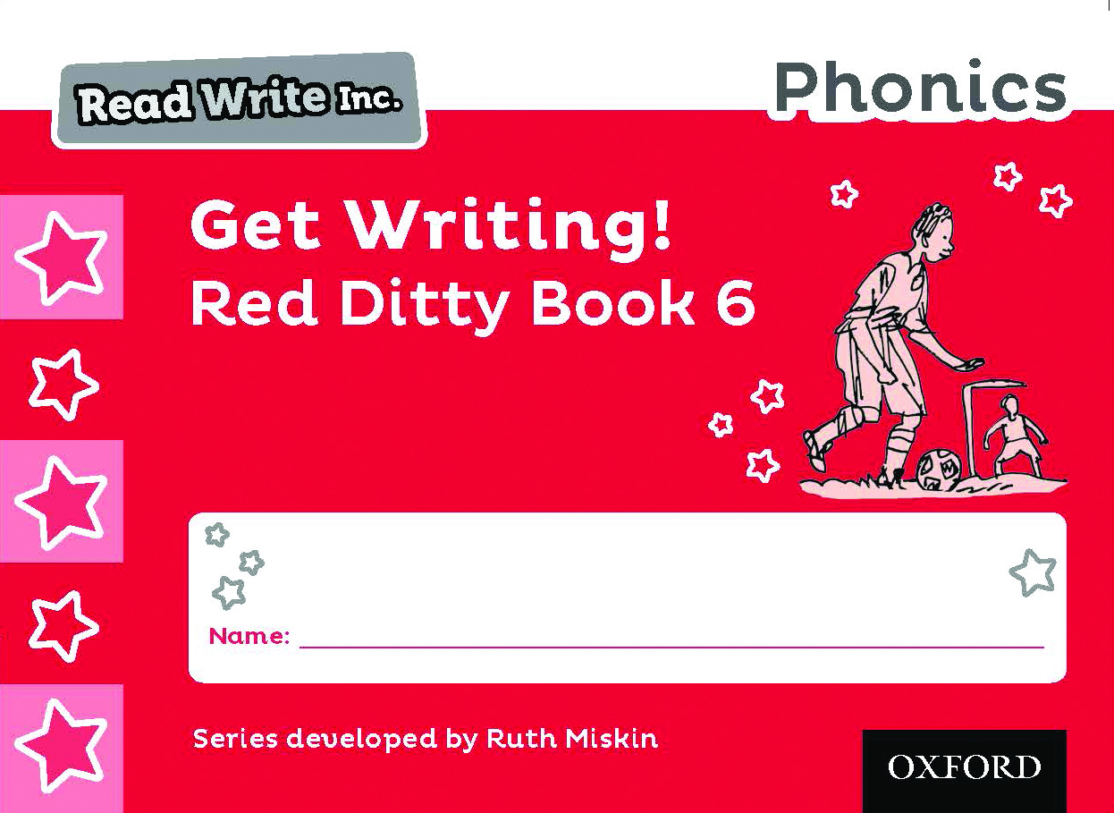 Get Writing Red Ditty Books 6–10 Pack of 15