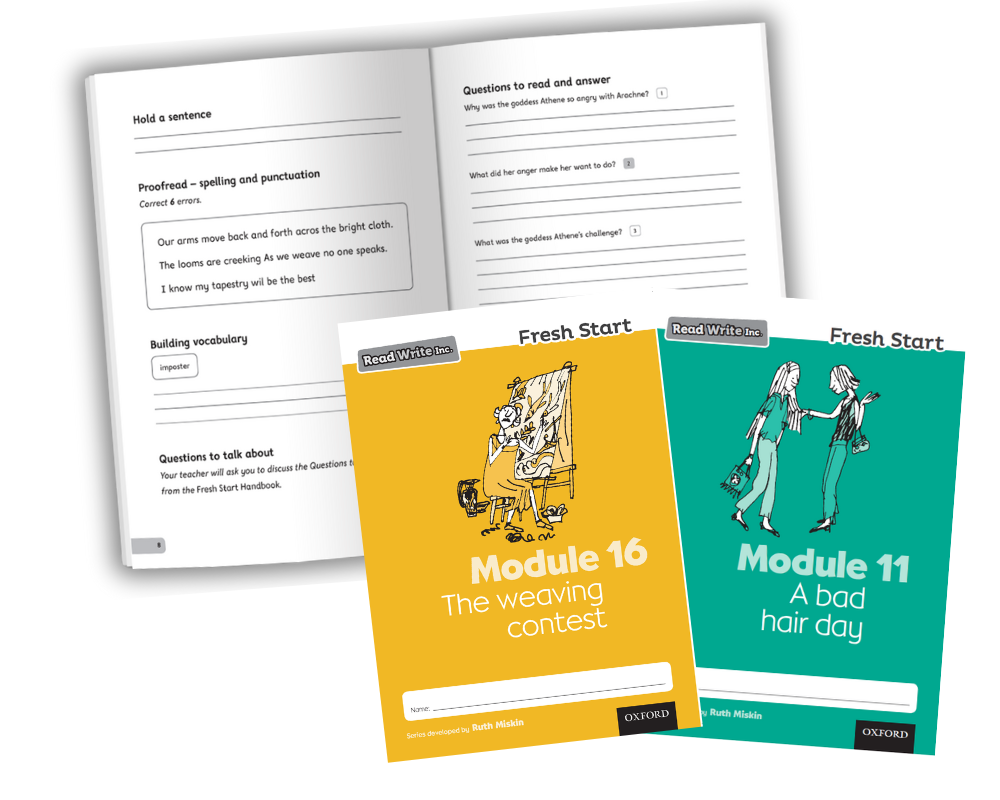 RWI Fresh Start Modules covers and pages