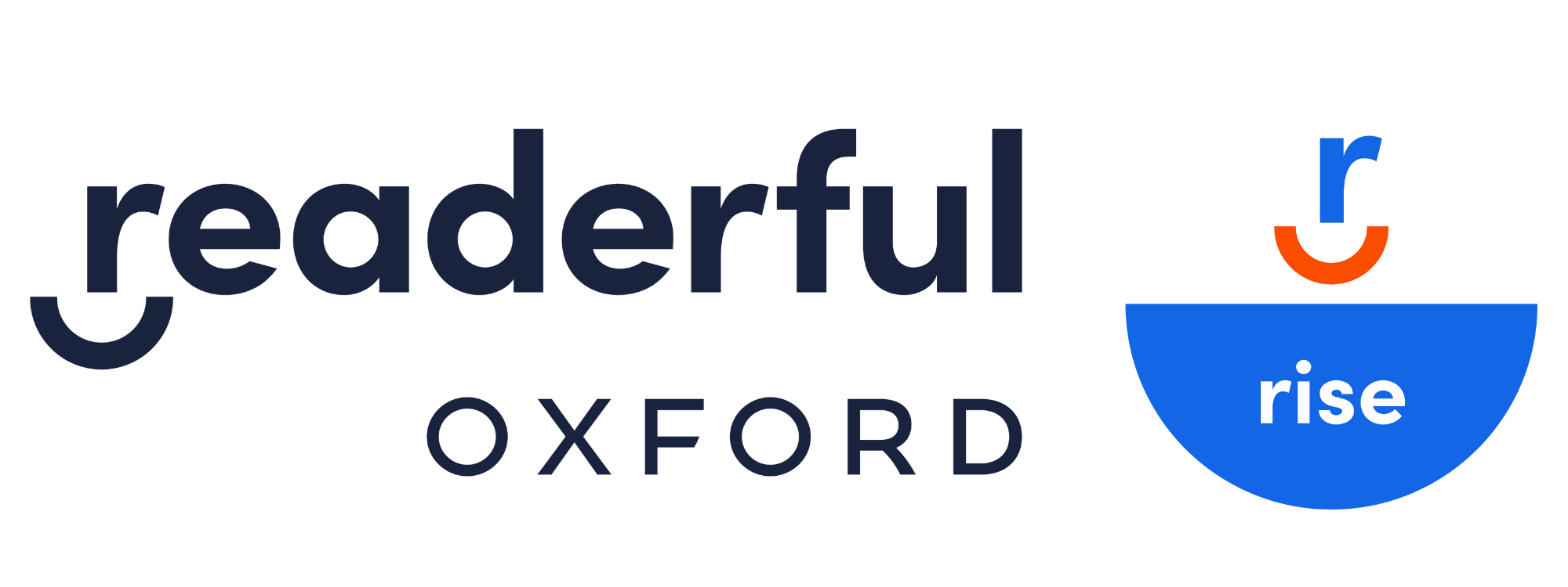 Readerful logo in yellow letters