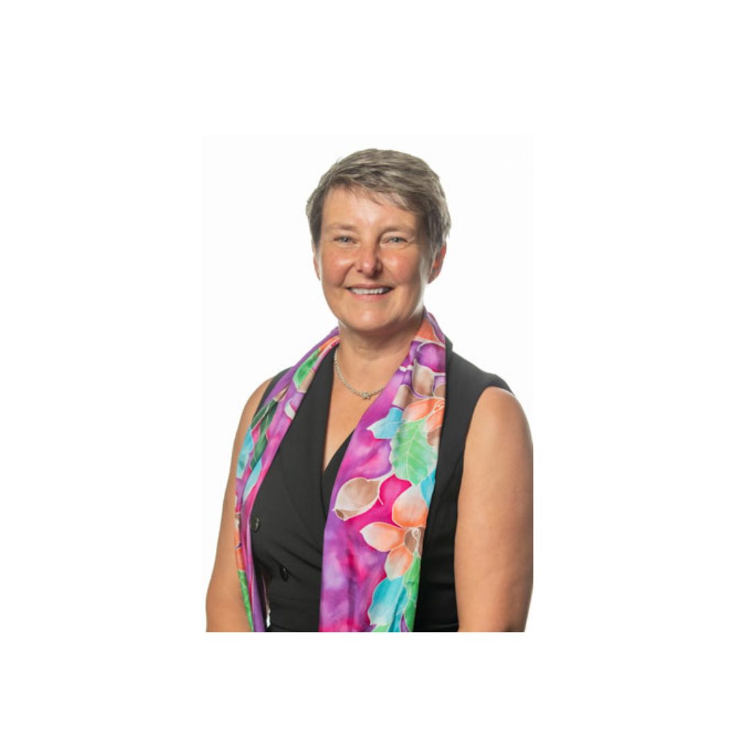 Helen Silvester against a blank white background
