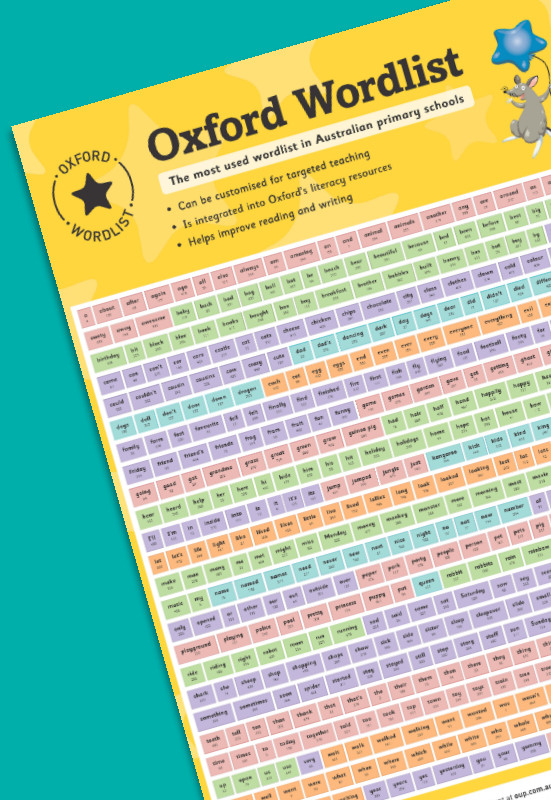 Oxford Wordlist poster