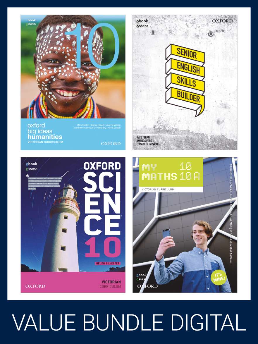 Oxford Value Bundle VICTORIAN CURRICULUM YEAR 10 (digital) Oxford Value Bundle VICTORIAN CURRICULUM YEAR 10 (digital)