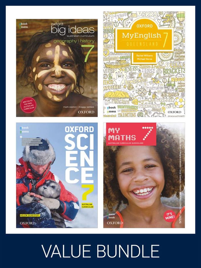Oxford Value Bundle QUEENSLAND YEAR 7 (print + digital) Oxford Value Bundle QUEENSLAND YEAR 7 (print + digital)