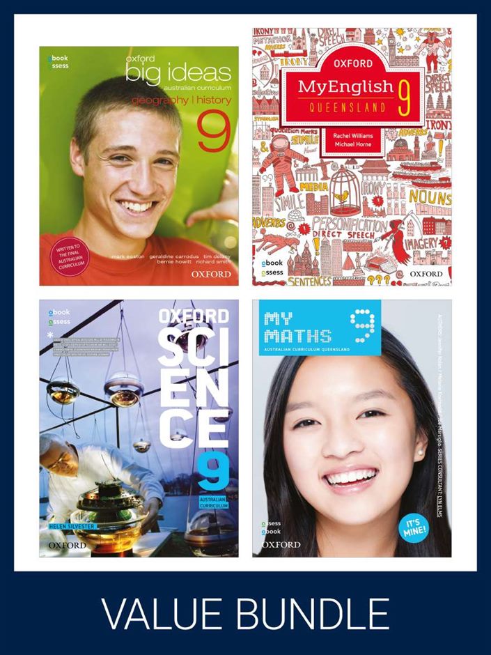 Oxford Value Bundle QUEENSLAND YEAR 9 (print + digital) Oxford Value Bundle QUEENSLAND YEAR 9 (print + digital)