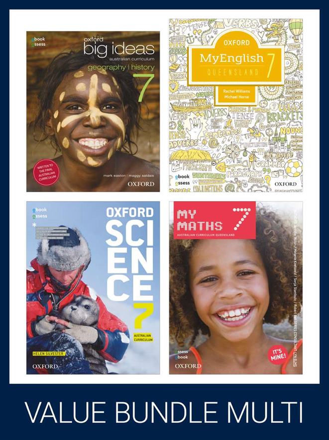 Oxford Value Bundle QUEENSLAND YEAR 7 MULTI (digital) Oxford Value Bundle QUEENSLAND YEAR 7 MULTI (digital)
