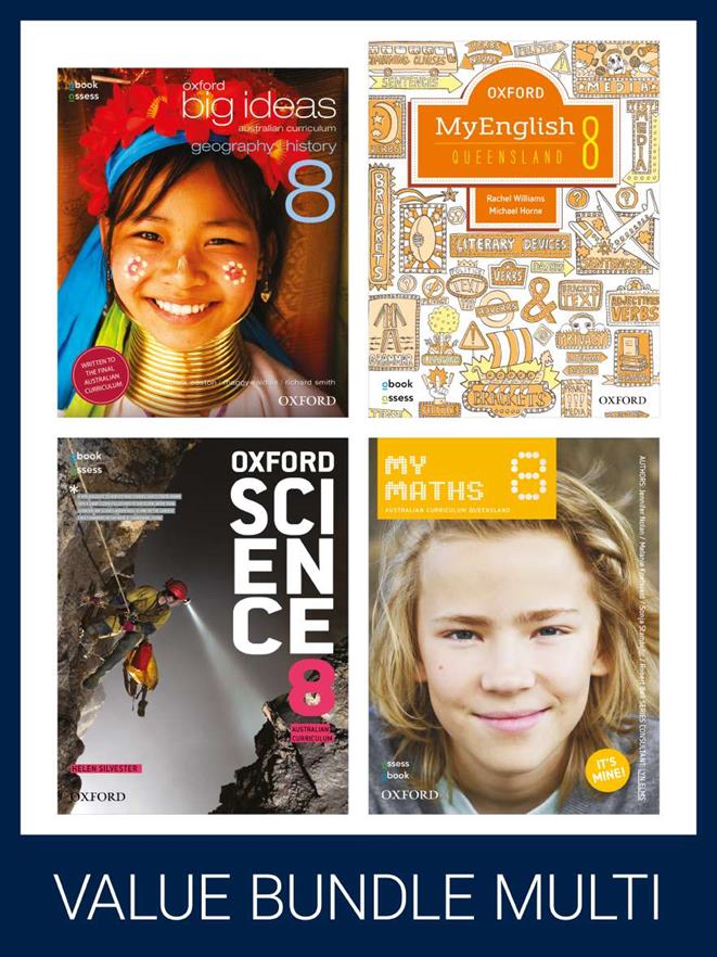 Oxford Value Bundle QUEENSLAND YEAR 8 MULTI (digital) Oxford Value Bundle QUEENSLAND YEAR 8 MULTI (digital)