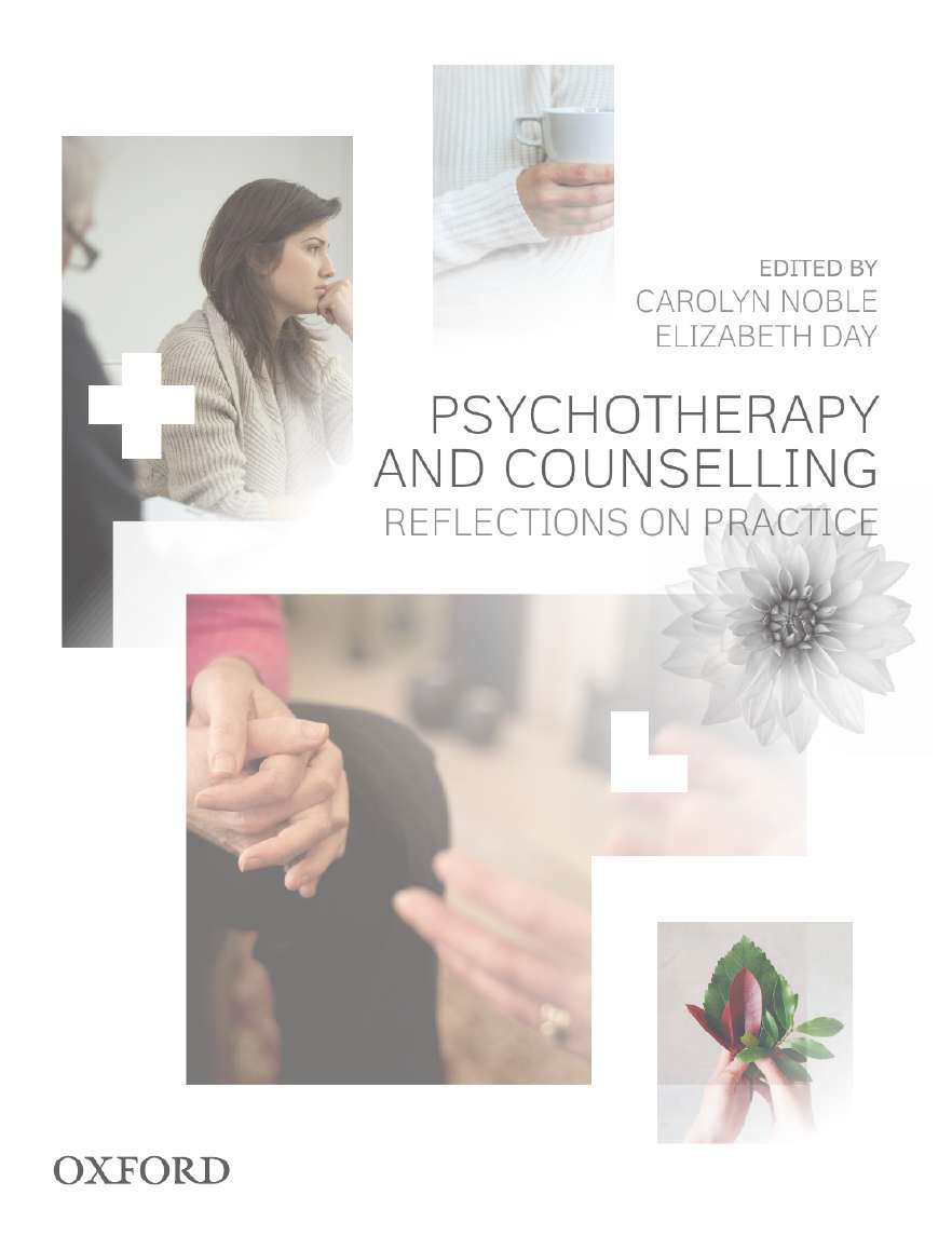 Psychotherapy and Counselling Psychotherapy and Counselling