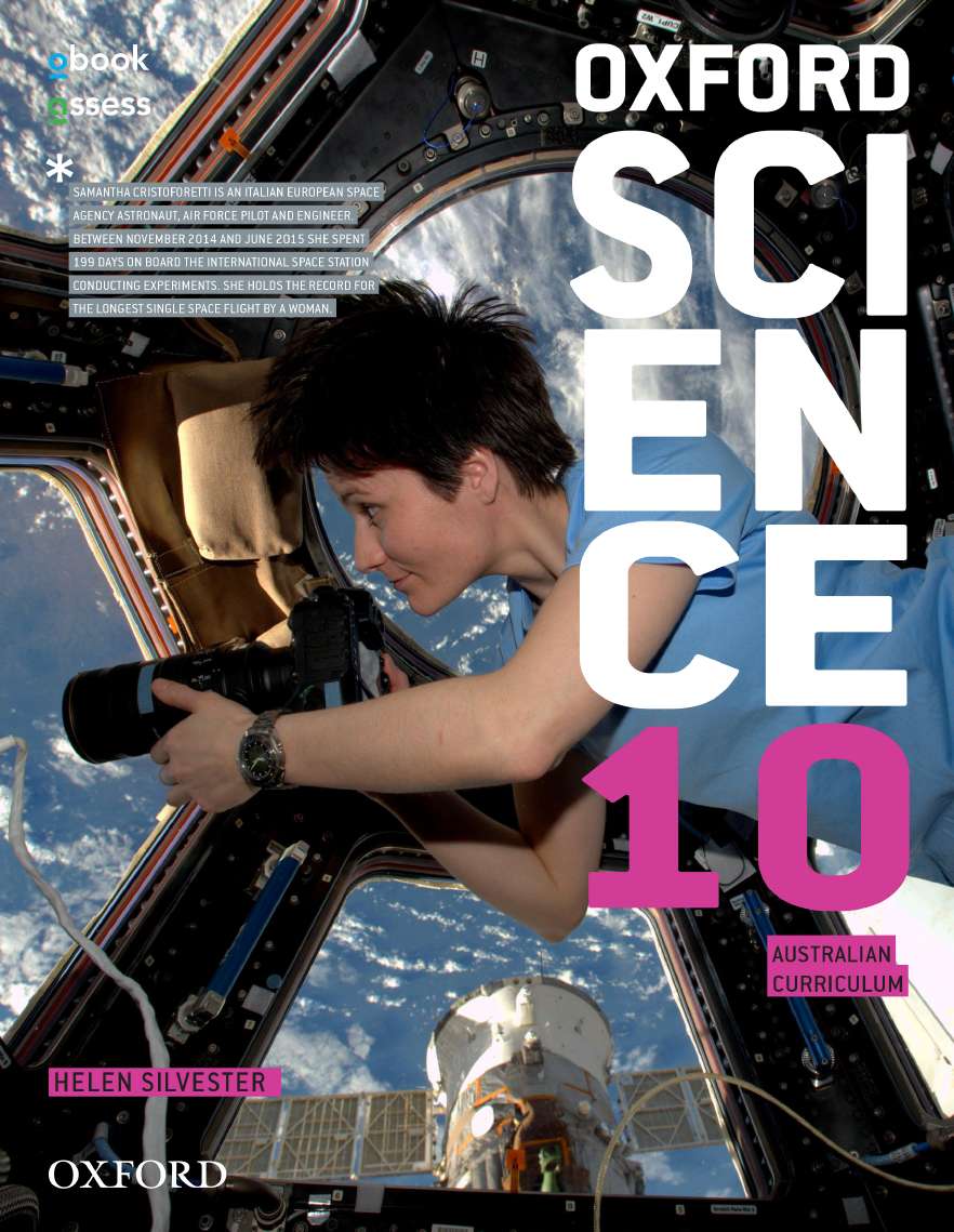 Picture of Oxford Science 10 Australian Curriculum Student book + obook assess