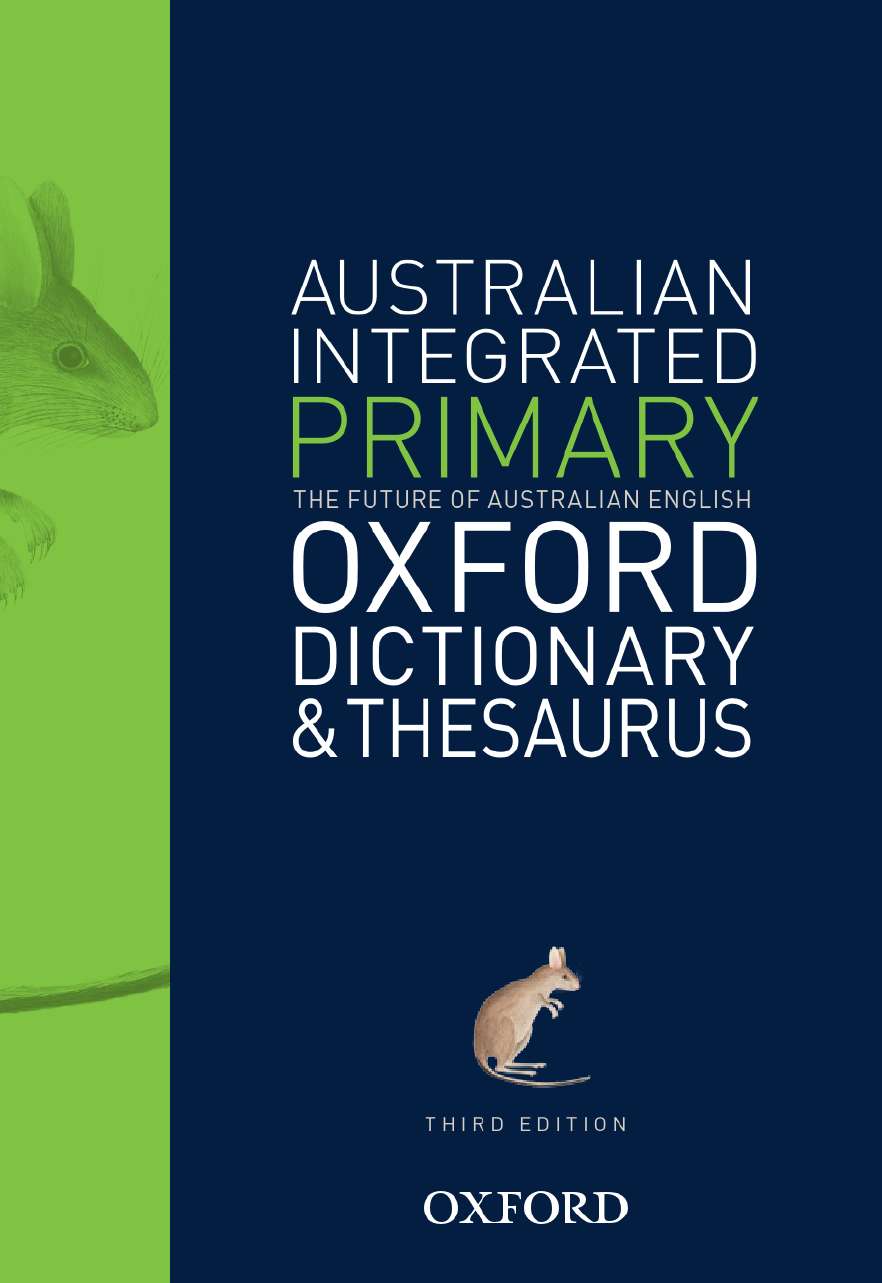 Australian Primary Integrated Dictionary and Thesaurus