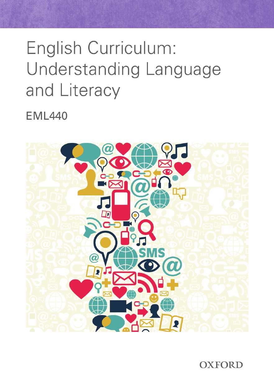 English Curriculum eBook English Curriculum eBook