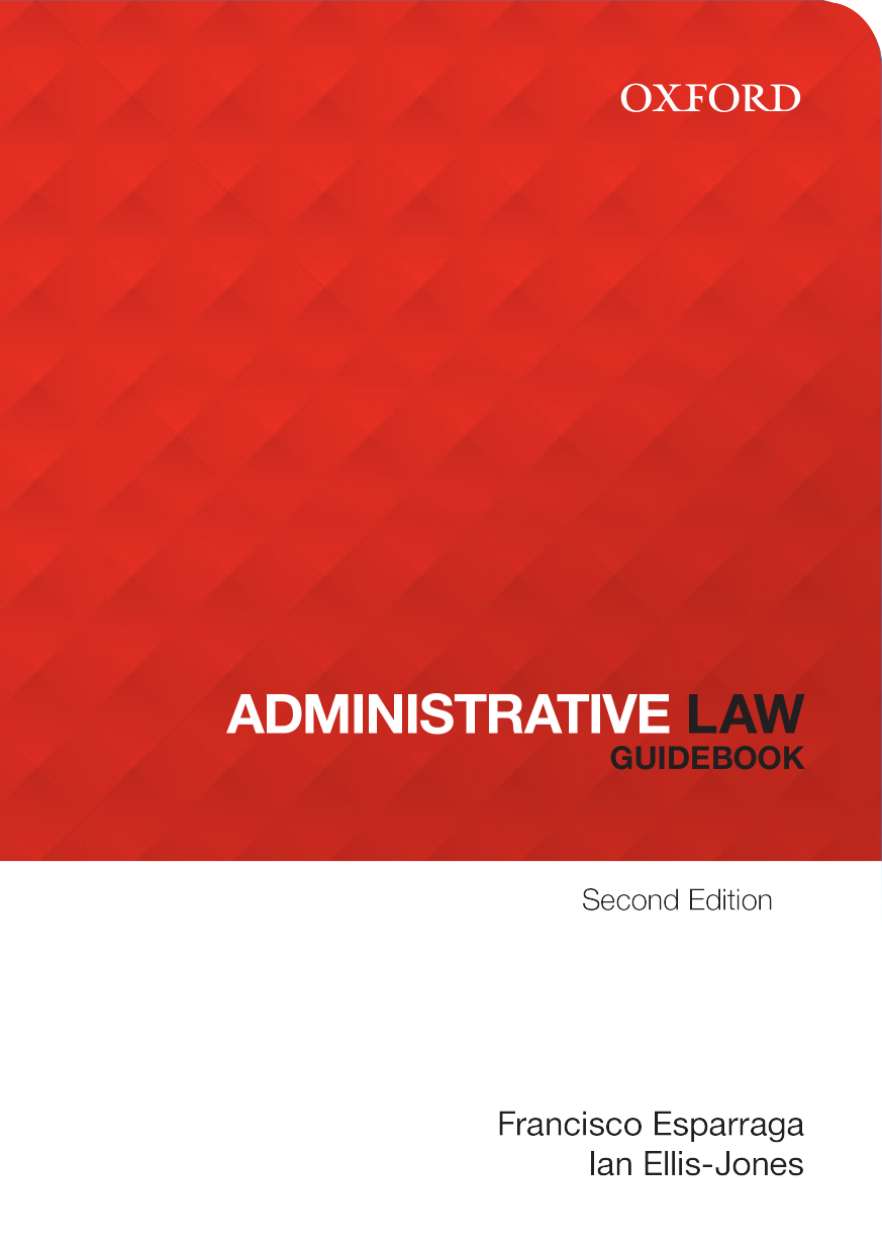 Administrative Law GuideBook eBook