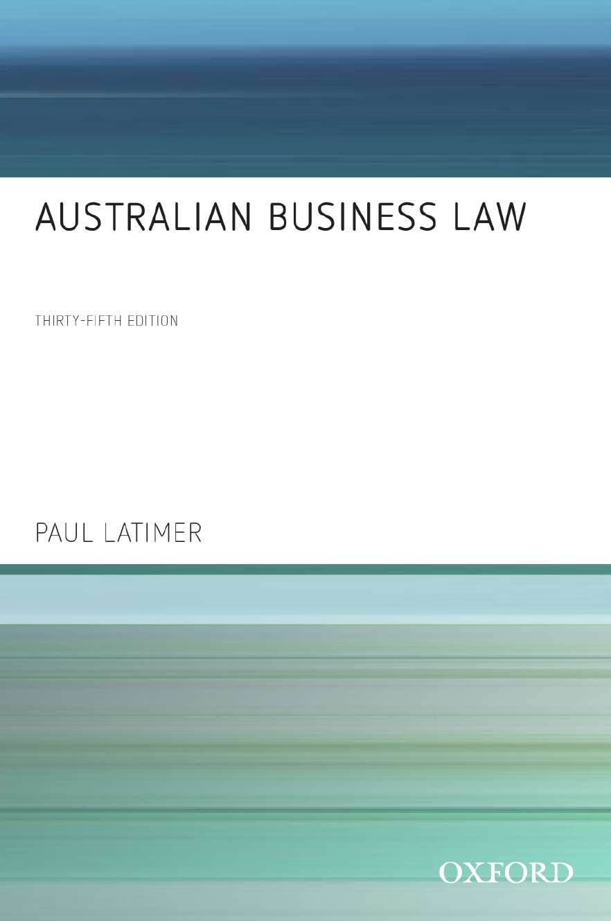 Australian Business Law eBook