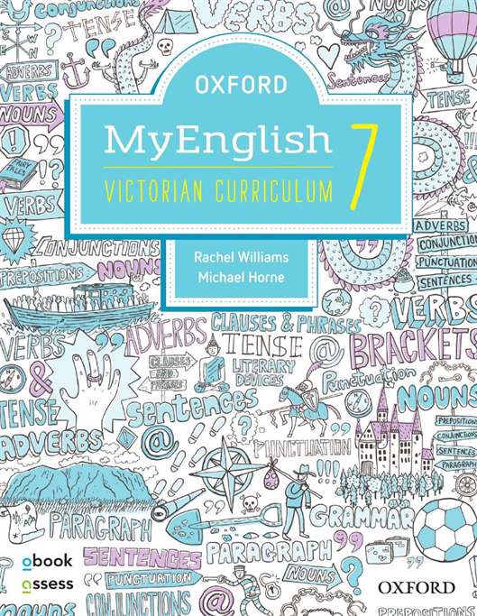 Oxford MyEnglish 7 Victorian Curriculum Student book + obook assess + Upskill Oxford MyEnglish 7 Victorian Curriculum Student book + obook assess + Upskill