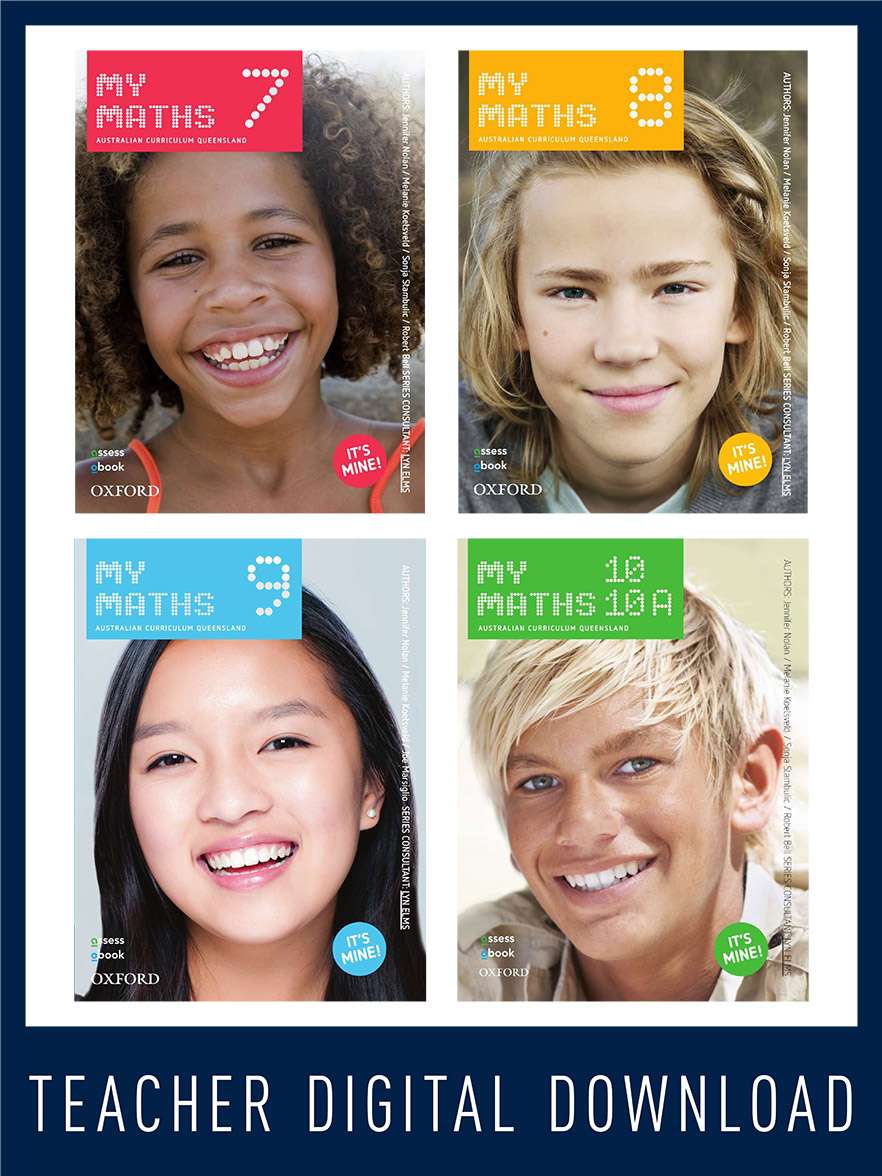 Oxford MyMaths 7-10 Australian Curriculum Queensland Teacher obook assess Oxford MyMaths 7-10 Australian Curriculum Queensland Teacher obook assess
