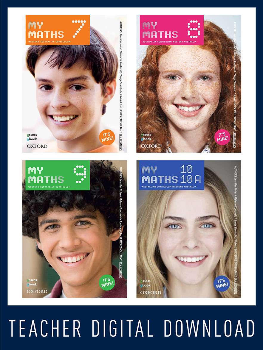 Oxford MyMaths 7-10 Western Australian Curriculum Teacher obook assess Oxford MyMaths 7-10 Western Australian Curriculum Teacher obook assess