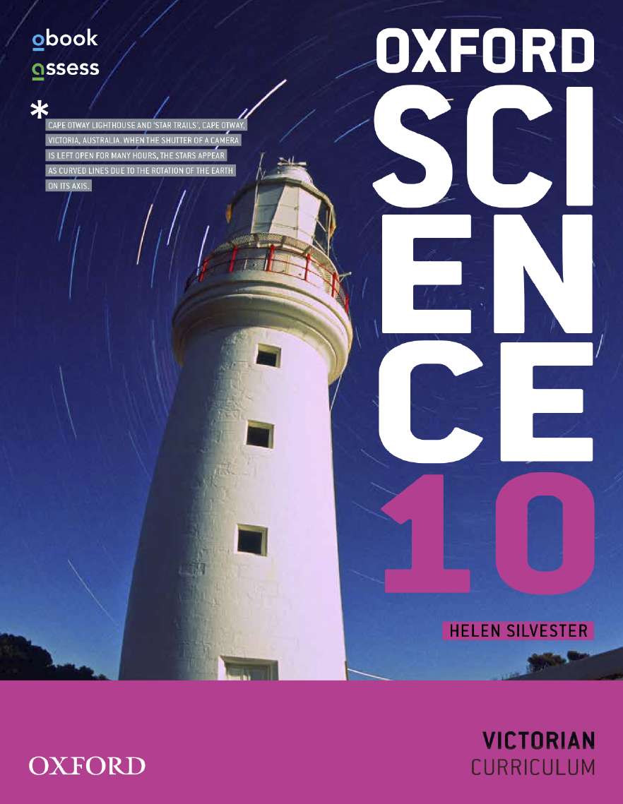 Oxford Science 10 Victorian Curriculum Student Book + obook assess Oxford Science 10 Victorian Curriculum Student Book + obook assess