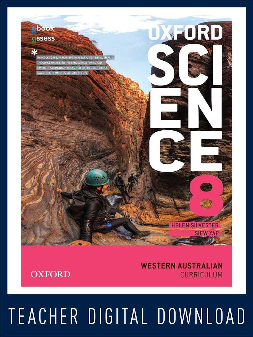 Oxford Science 8 Western Australian Curriculum Teacher obook assess