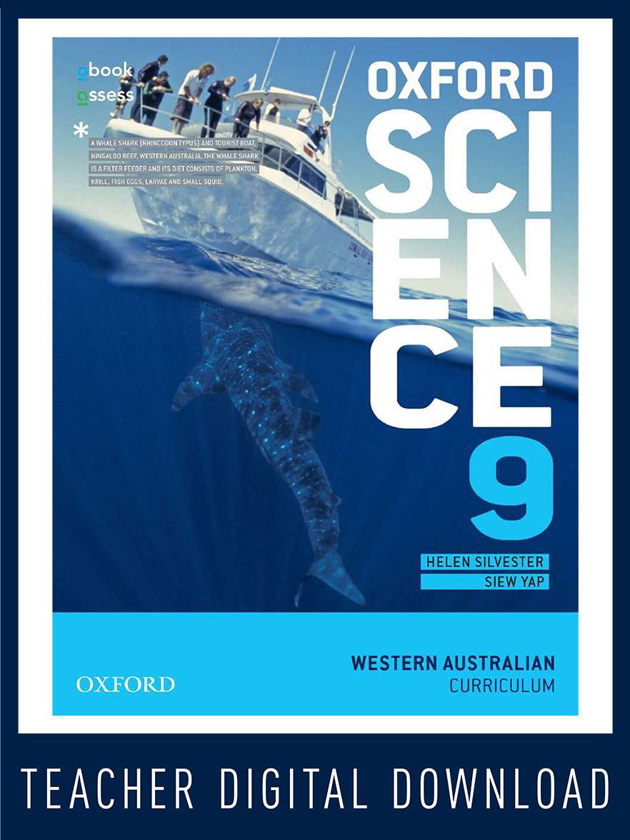Oxford Science 9 Western Australian Curriculum Teacher obook assess
