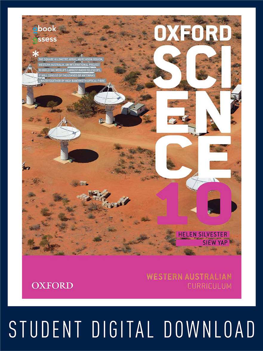 Oxford Science 10 Western Australian Curriculum obook assess