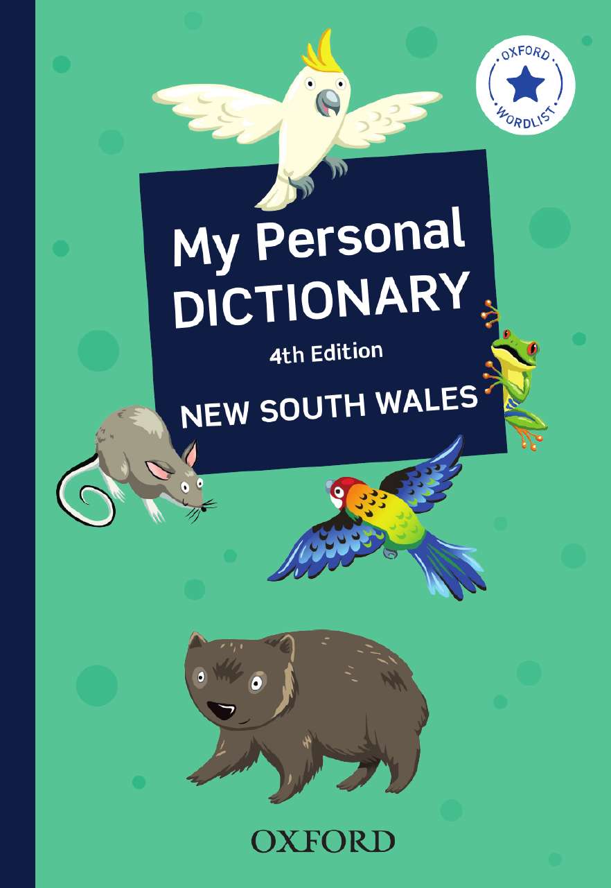 My Personal Dictionary New South Wales