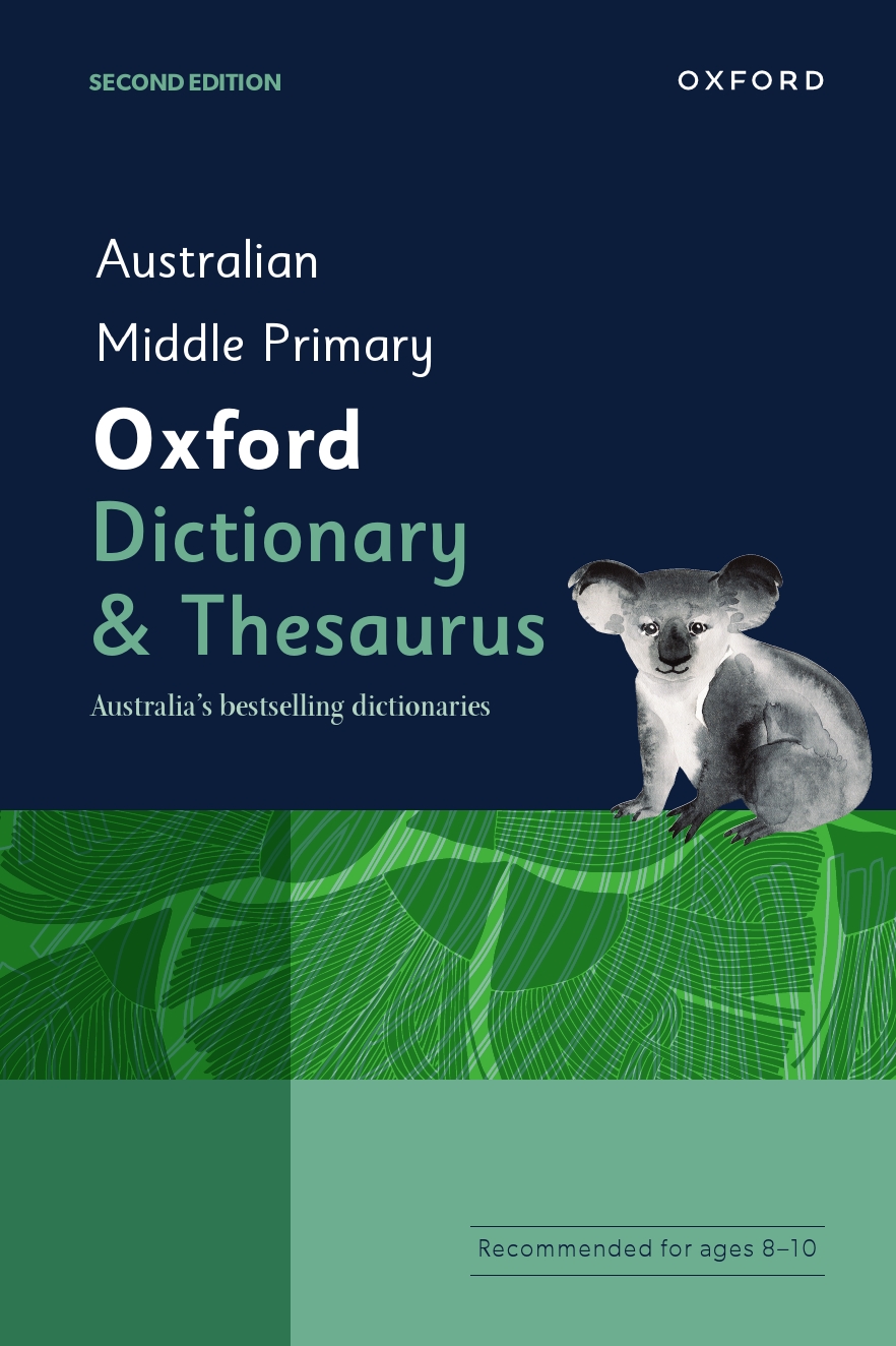 Picture of Australian Middle Primary Oxford Dictionary & Thesaurus