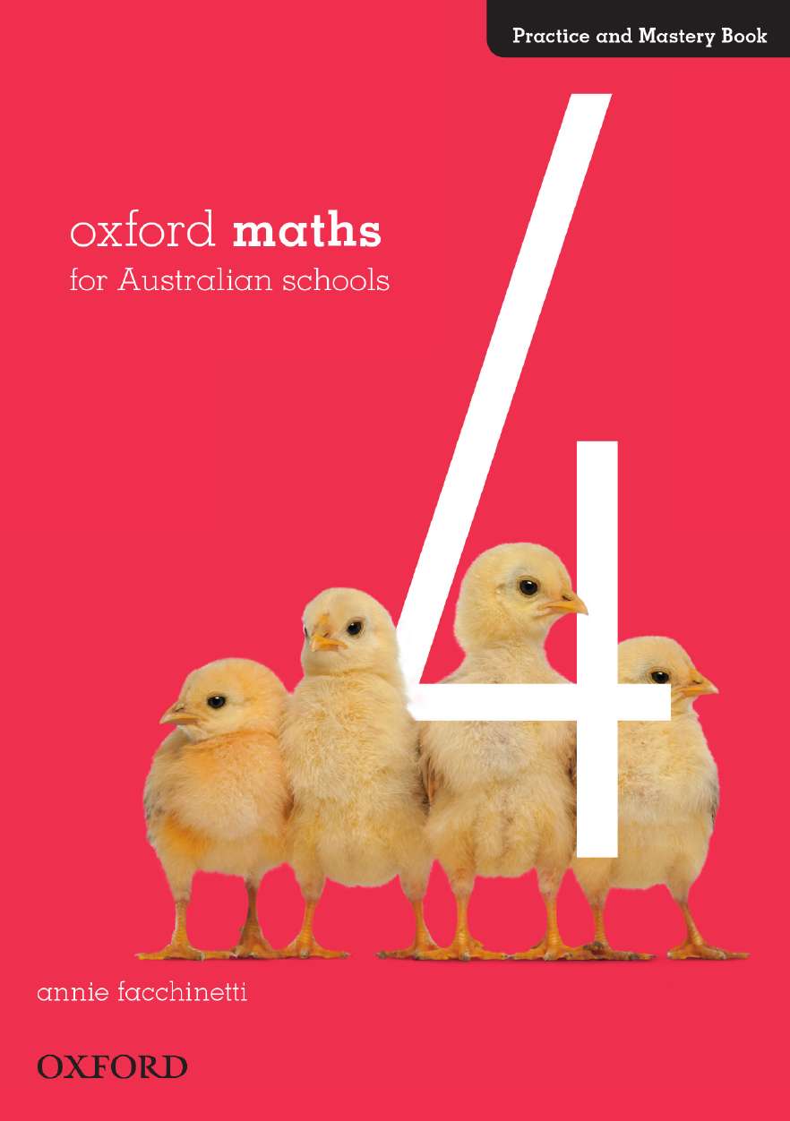 Picture of Oxford Maths Practice and Mastery Book Year 4
