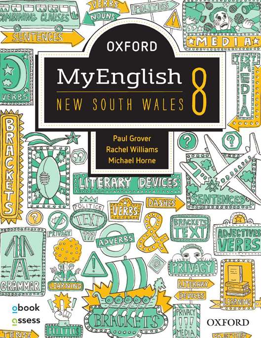 Oxford MyEnglish 8 NSW Student book + obook assess