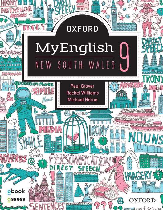 Picture of Oxford MyEnglish 9 NSW Student book + obook assess