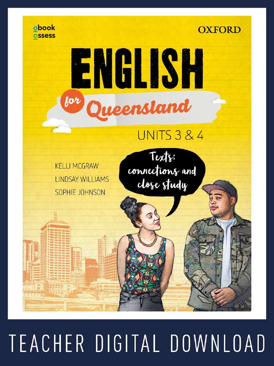 English for Queensland Units 3&4 Teacher obook assess