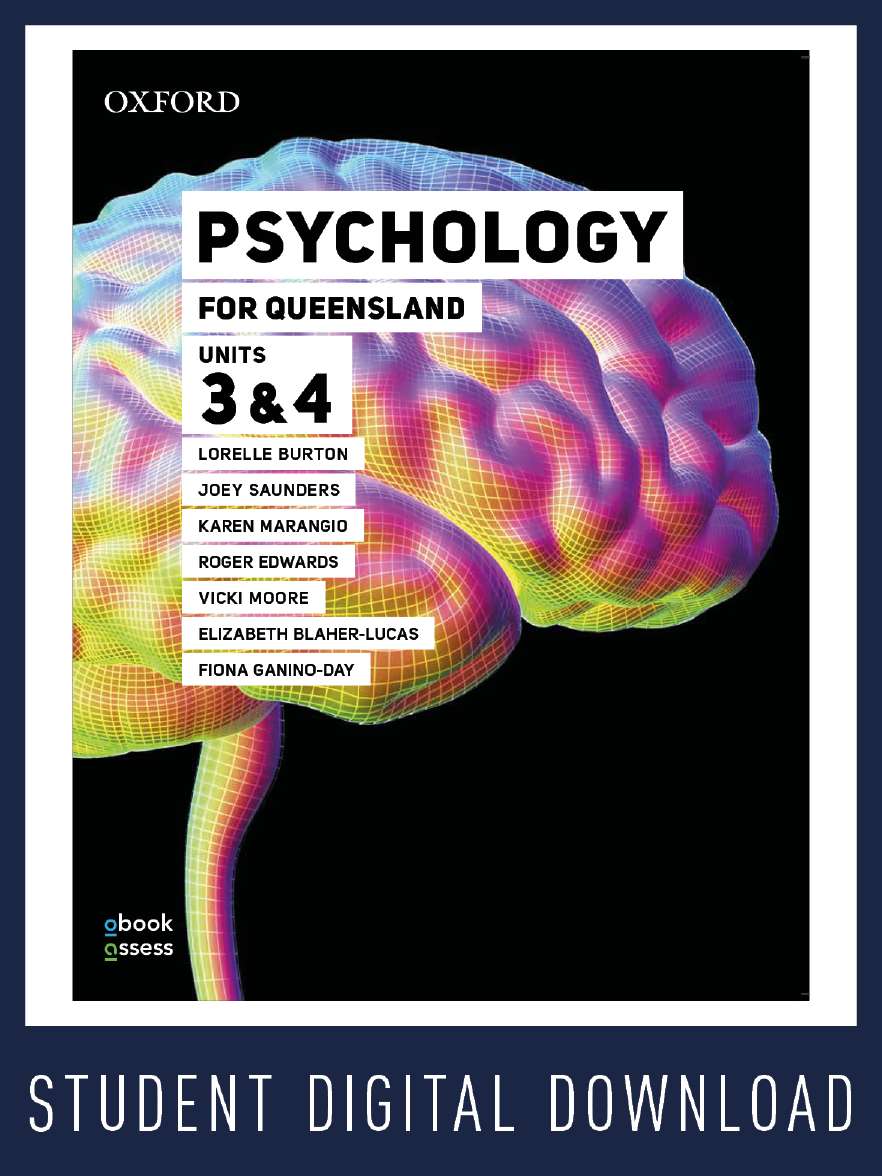 Psychology for Queensland Units 3&4 obook assess