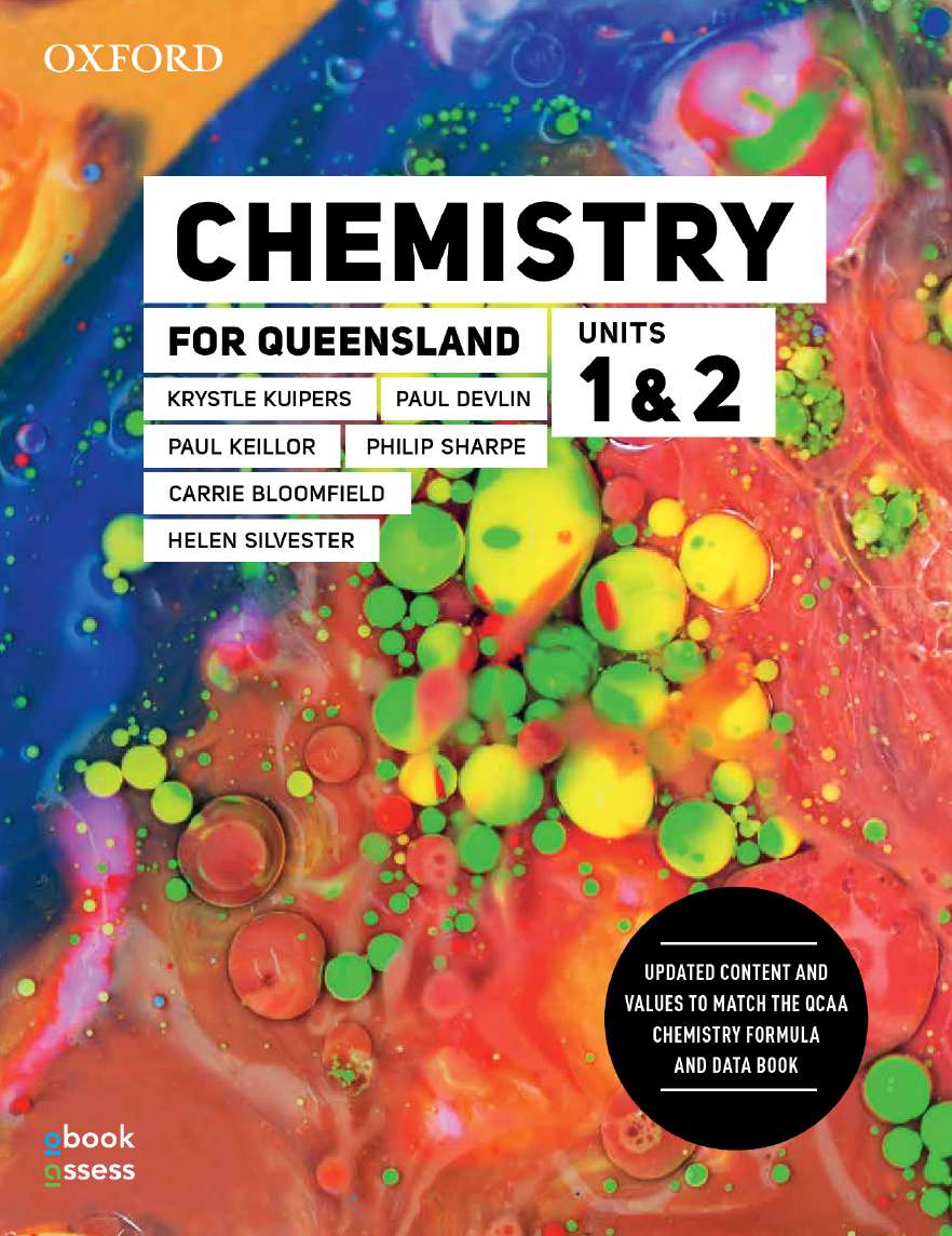 Chemistry for Queensland Units 1&2 Student book + obook assess