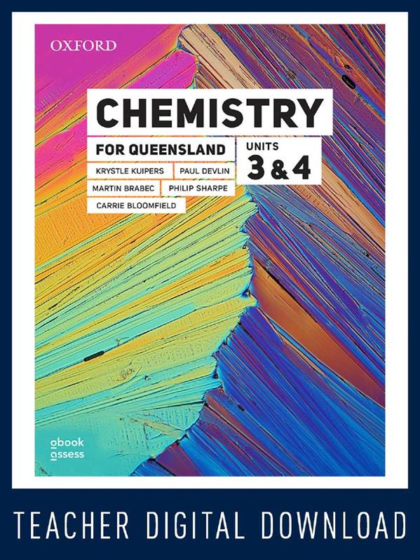 Chemistry for Queensland Units 3&4 Teacher obook assess