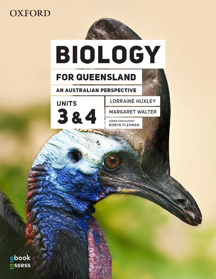 Biology for QLD an Australian Perspective Units 3&4 3E Student book+obook assess