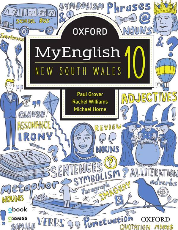 Oxford MyEnglish 10 NSW Student book + obook assess