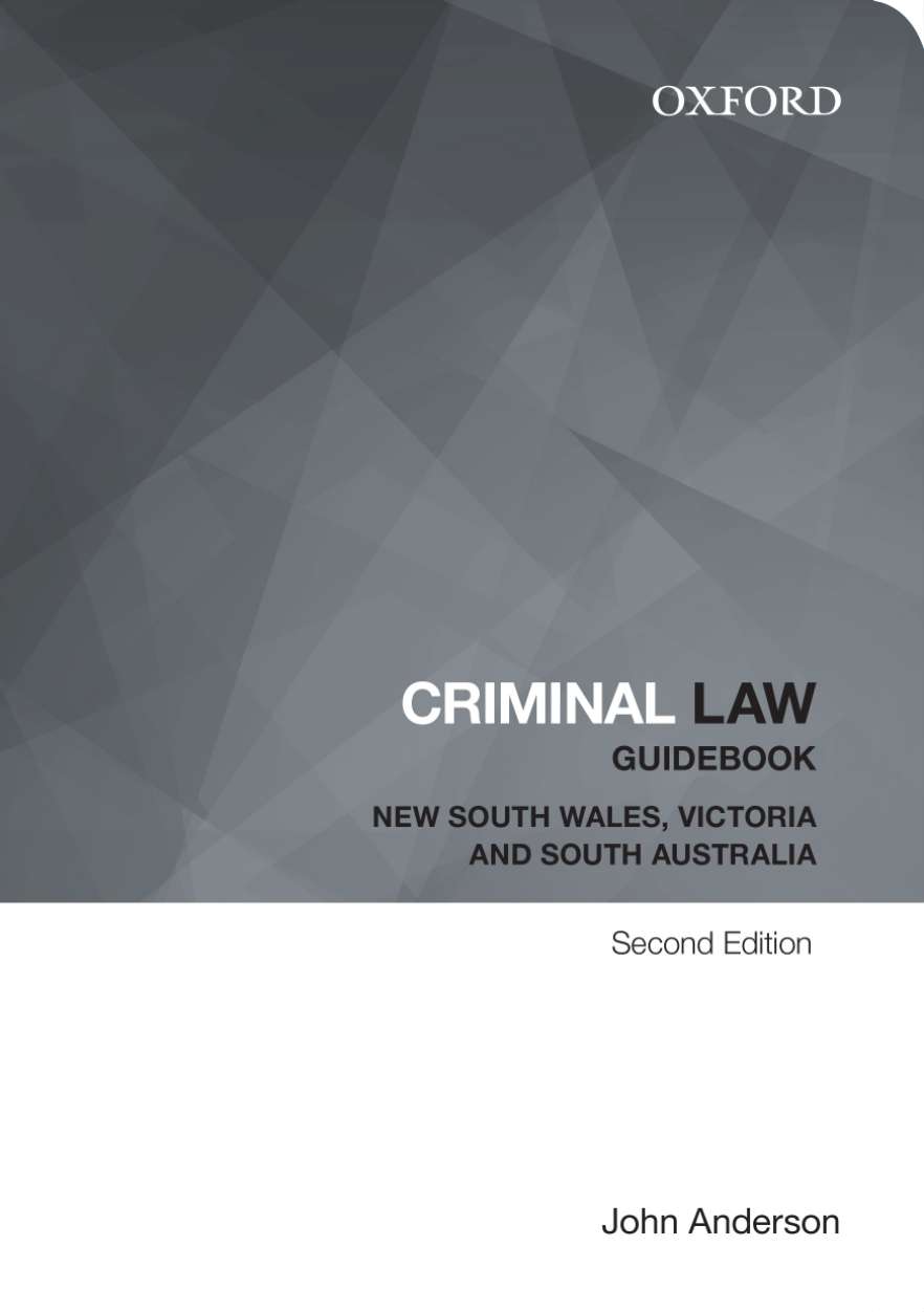 Criminal Law Guidebook eBook