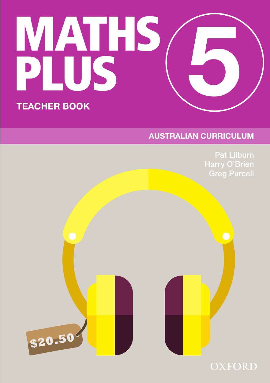 Maths Plus Australian Curriculum Teacher Book 5, 2020