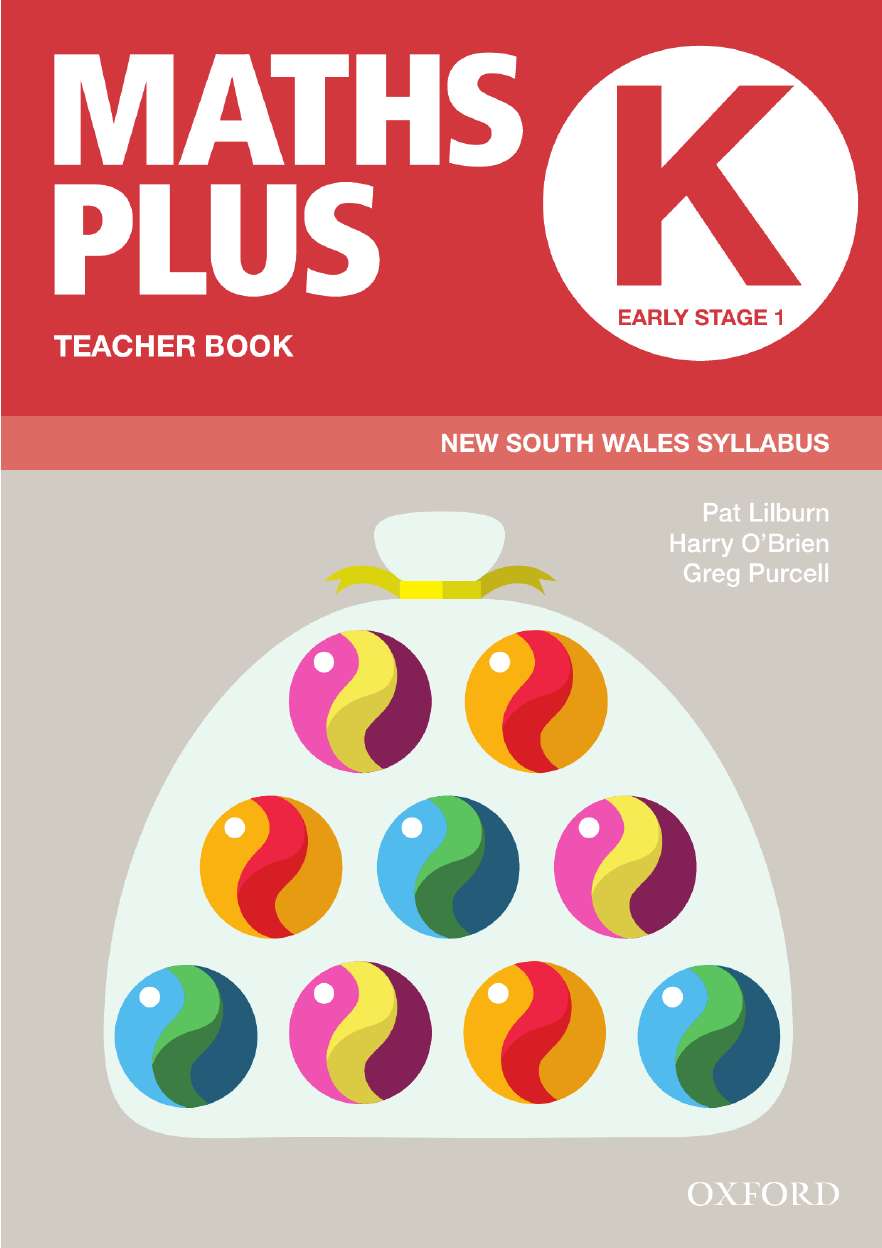 Maths Plus NSW Syllabus Teacher Book K, 2020 Maths Plus NSW Syllabus Teacher Book K, 2020