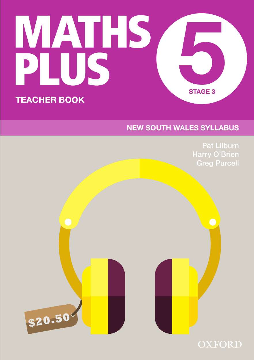 Maths Plus NSW Syllabus Teacher Book 5, 2020