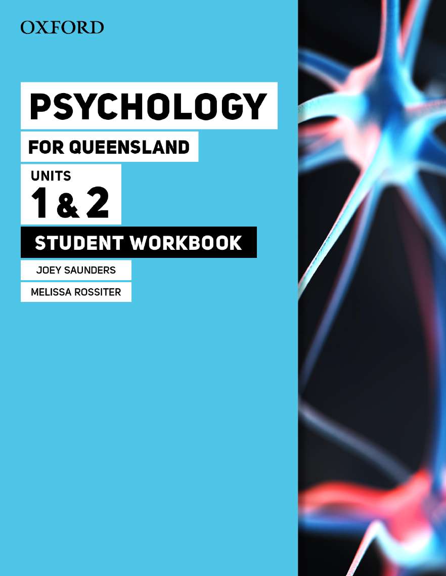 Psychology for Queensland Units 1&2 Student workbook