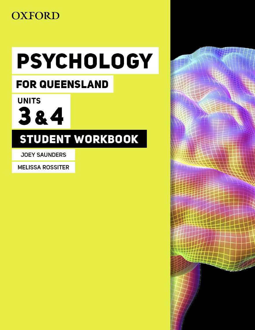 Picture of Psychology for Queensland Units 3&4 Student workbook