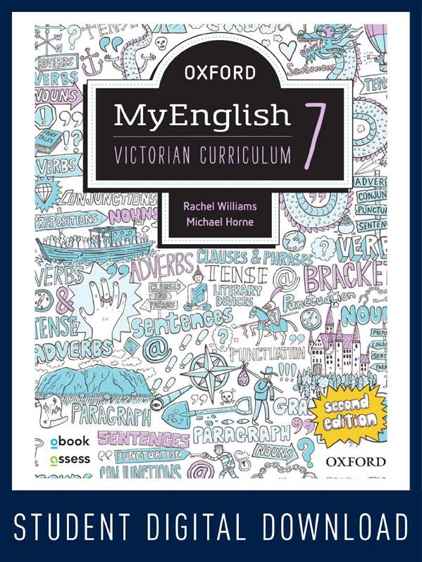 Oxford MyEnglish 7 VIC obook assess Oxford MyEnglish 7 VIC obook assess