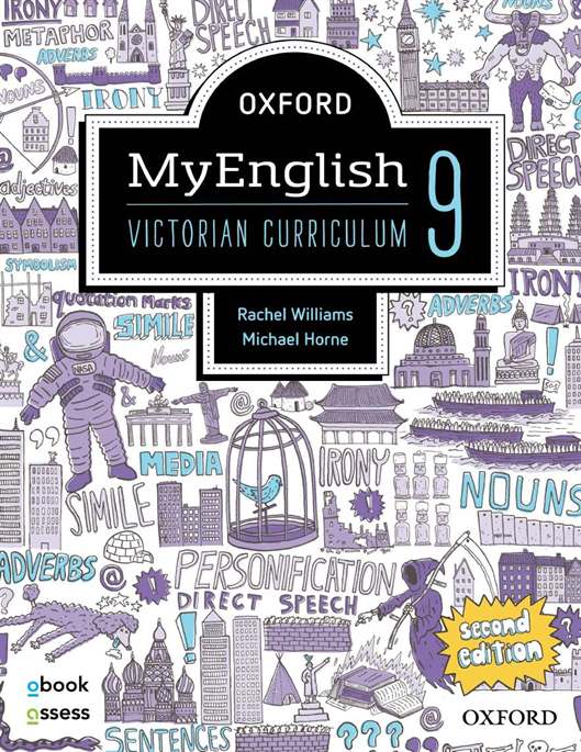 Oxford MyEnglish 9 VIC Student book + obook assess